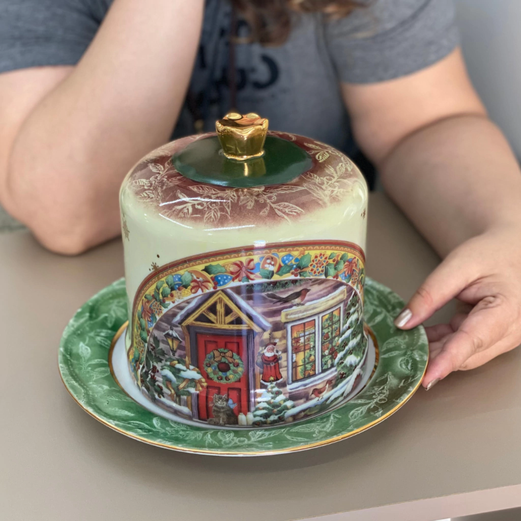 Cúpula em Porcelana Artesanal - Edição Especial