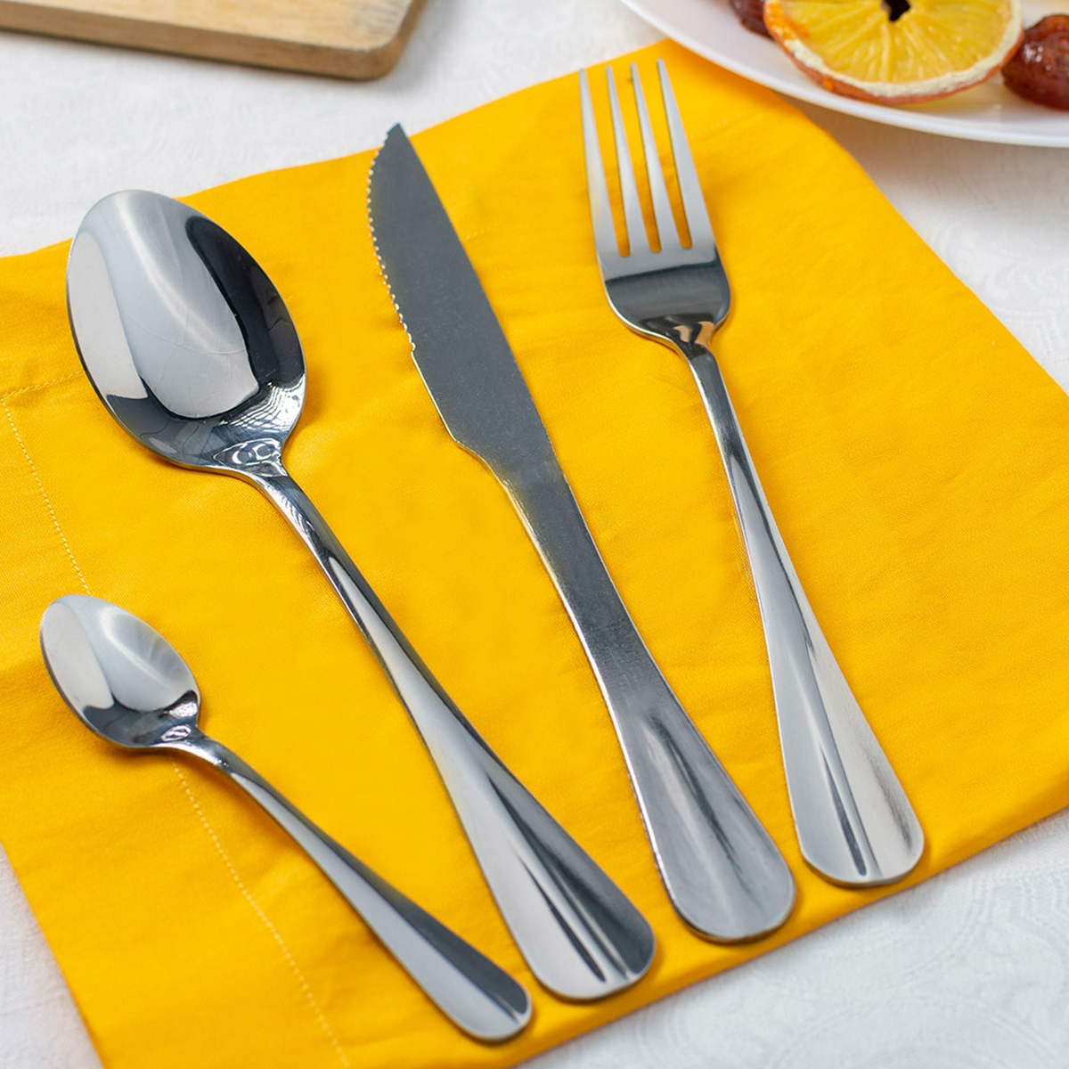 Faqueiro Positano Aço Inox 24 peças